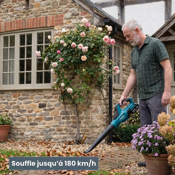 Puissance de soufflage élevée